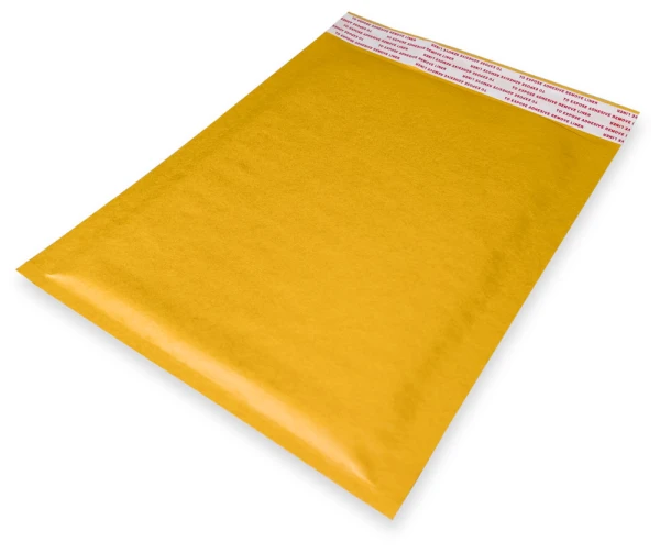 6 x 10 (#0) Self Seal Kraft Bubble Lined Mailers Back 6 x 10 Mailing Envelopes Back