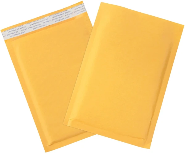 6 x 10 (#0) Self Seal Kraft Bubble Lined Mailers 6 x 10 Mailing Envelopes