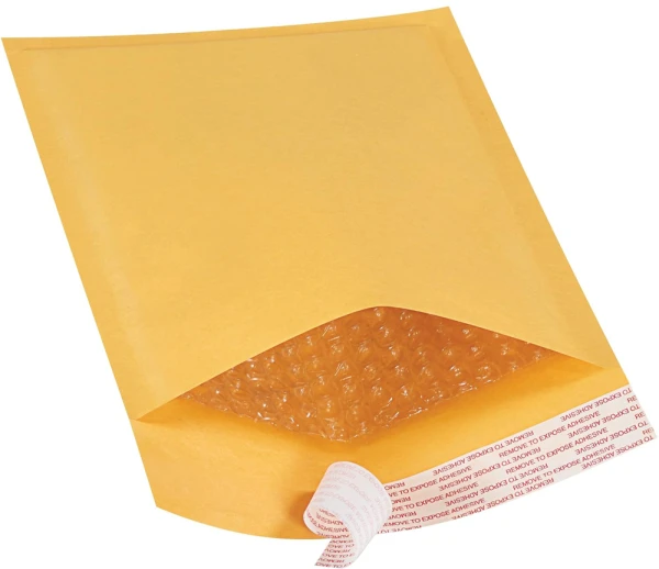 6 x 10 (#0) Self Seal Kraft Bubble Lined Mailers 6 x 10 Mailing Envelopes