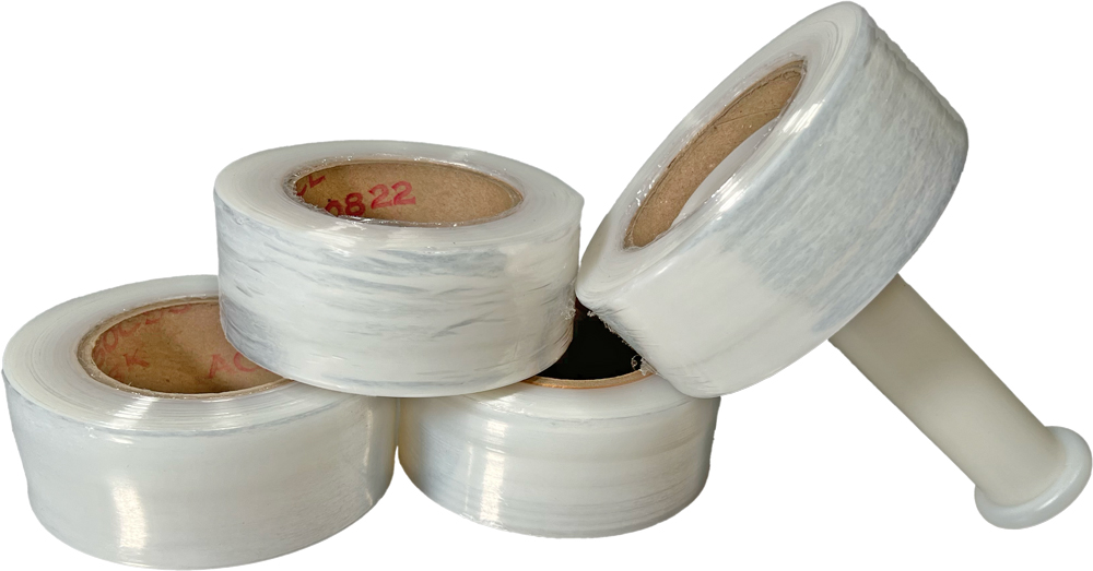 90ga 2 x 1000 Bundling Stretch Wrap Rolls with Dispenser