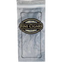 5x10 2-mil Zipper Lock Cigar Bags without Cigars