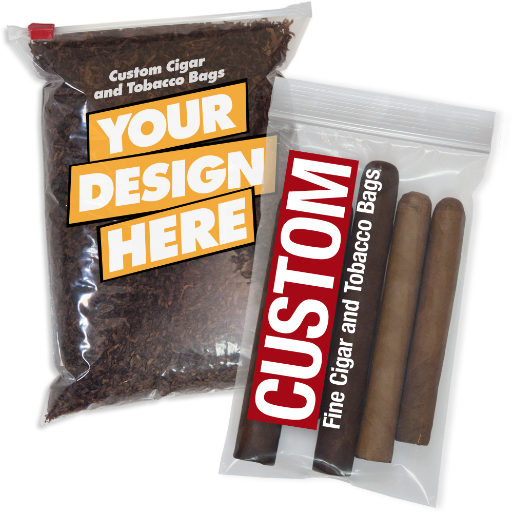 Custom Printed Cigar Bags & Tobacco Bags