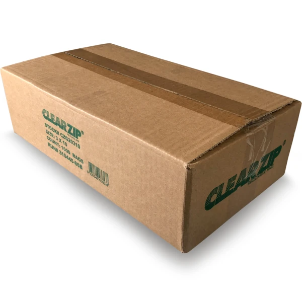 3 x 10 2 mil Zipper Lock Cigar Bags Case Case of 3 x 10 2 mil Zipper Lock Cigar Bags