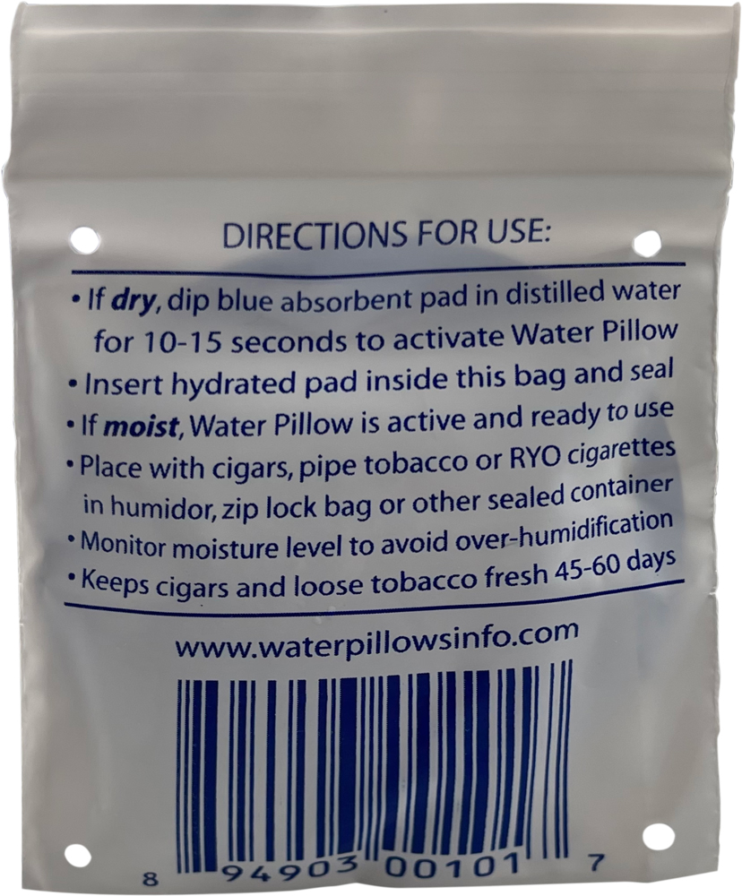 Water Humidifier Pillows Back