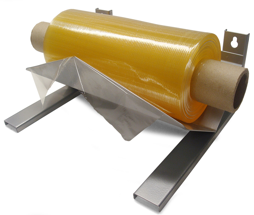 2 Tier dispenser for perforated cling wrap