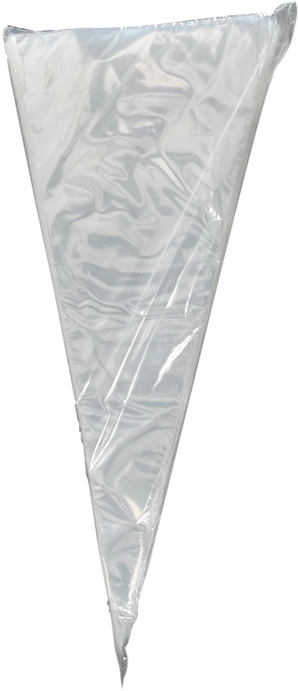 100 Pack 7.5x17 Plastic Cone Treat Bags 100 Pack 7.5x17 Plastic Cone Treat Bags