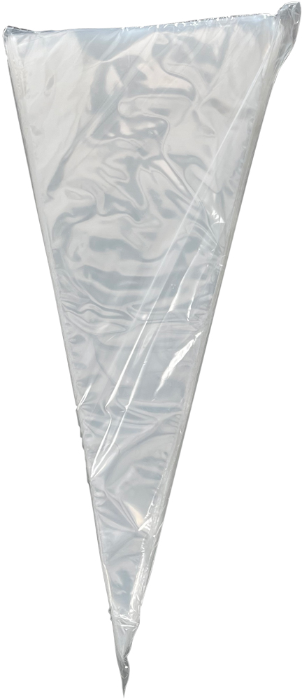 100 Pack 7.5x17 Plastic Cone Treat Bags