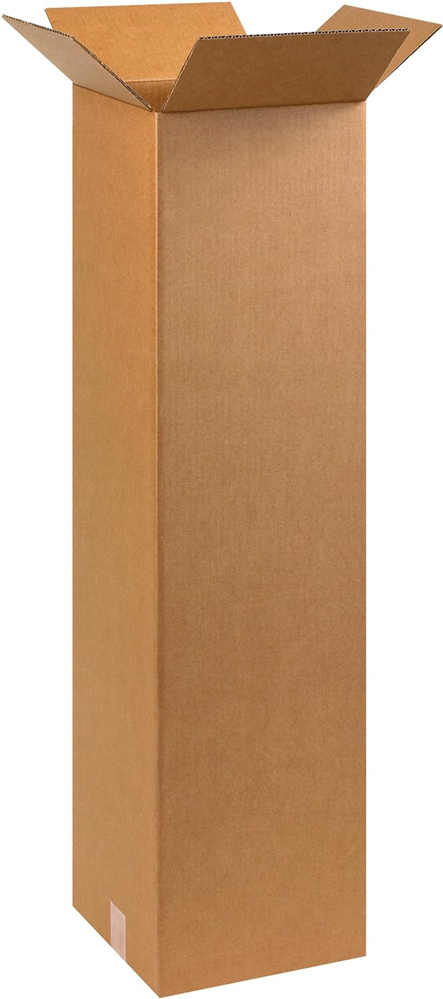 10 x 10 x 40 Tall Cardboard Boxes 10 x 10 x 40 Corrugated Tall Boxes