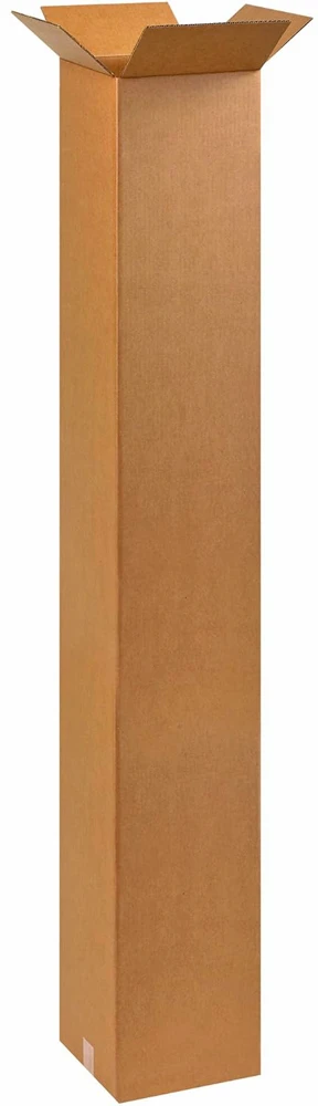 10 x 10 x 60 Corrugated Tall Boxes