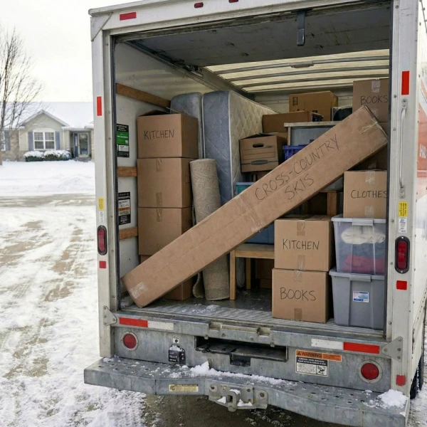 10.5 x 6.5 x 57 Ski Boxes In Uhaul 10.5 x 6.5 x 57 Cardboard Box for Skiis in U-Haul
