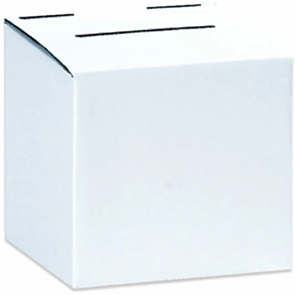 10x10x9 White Ballot Box