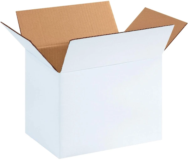 11.75 x 8.75 x 8.75 White Cardboard Boxes White 11.75 x 8.75 x 8.75 Cardboard Boxes