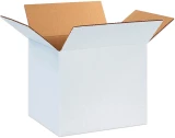 White 12 x 10 x 10 Cardboard Boxes