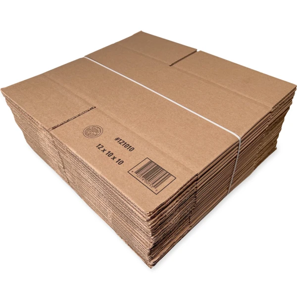 12 x 10 x 10 Standard Cardboard Boxes Bundle Bundle of 12 x 10 x 10 Corrugated Standard Boxes
