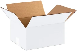 12 x 10 x 6 White Cardboard Boxes