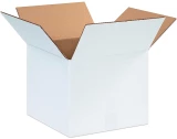 White 12 x 12 x 10 Cardboard Boxes