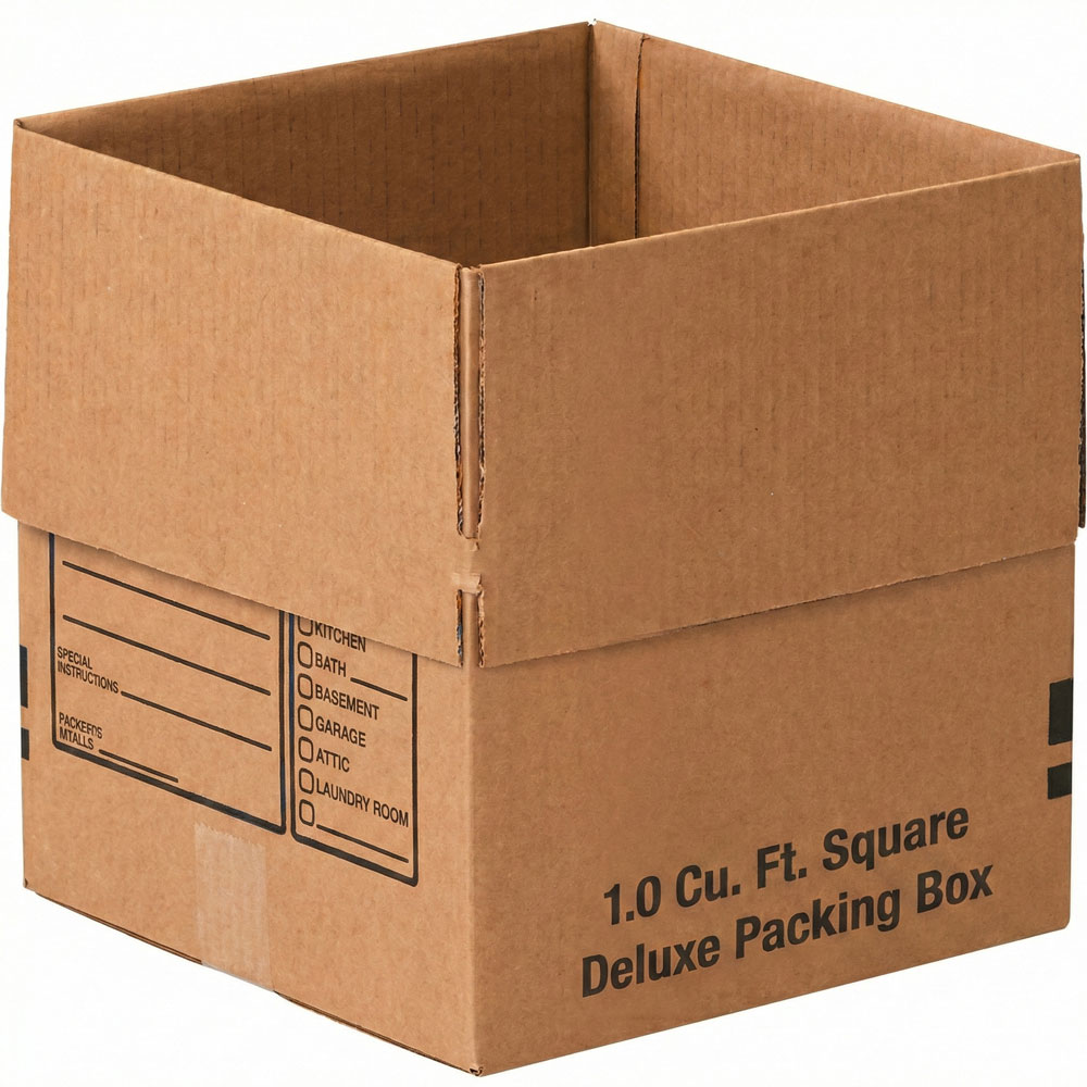 12 x 12 x 12 Deluxe Packing Boxes