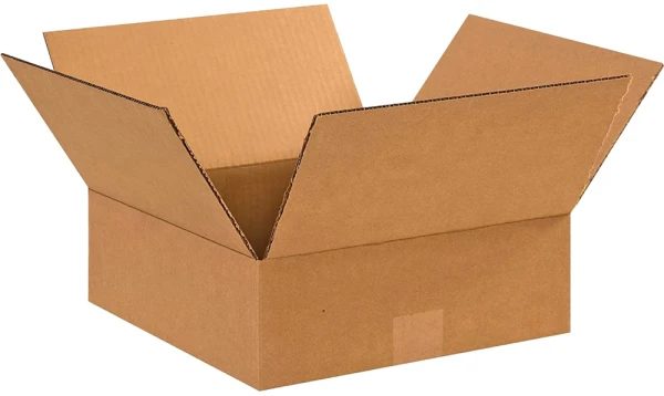 12 x 12 x 4 Flat Cardboard Boxes 12 x 12 x 4 Corrugated Flat Boxes
