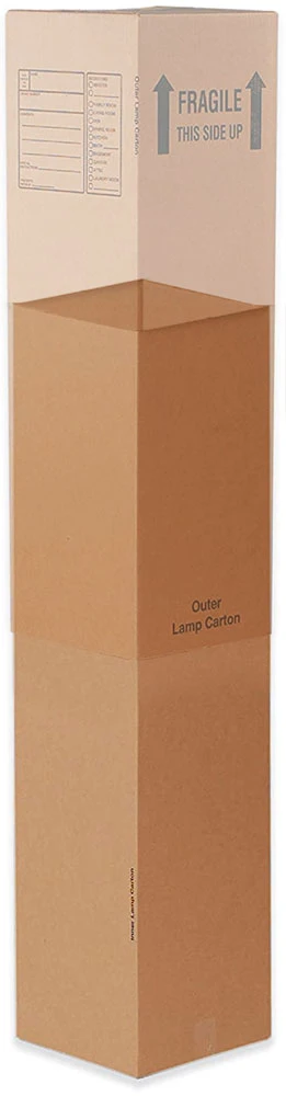 12 x 12 x 46 inner lamp box inside outer lamp box
