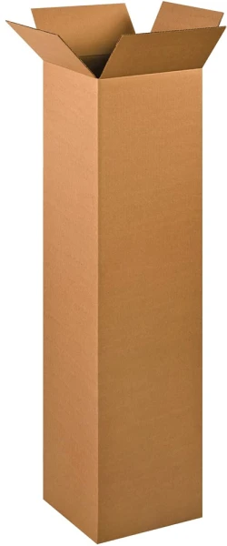 12" x 12" x 48" Tall Cardboard Boxes