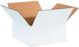 White 12 x 12 x 6 Cardboard Boxes
