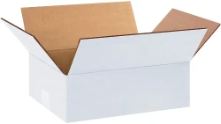 12 x 9 x 4 White Cardboard Boxes