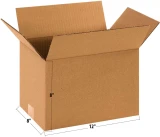 12 x 8 x 8 Standard Cardboard Boxes Dimensions