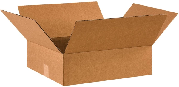 14 x 12 x 3 Flat Cardboard Boxes 14 x 12 x 3 Corrugated Flat Boxes
