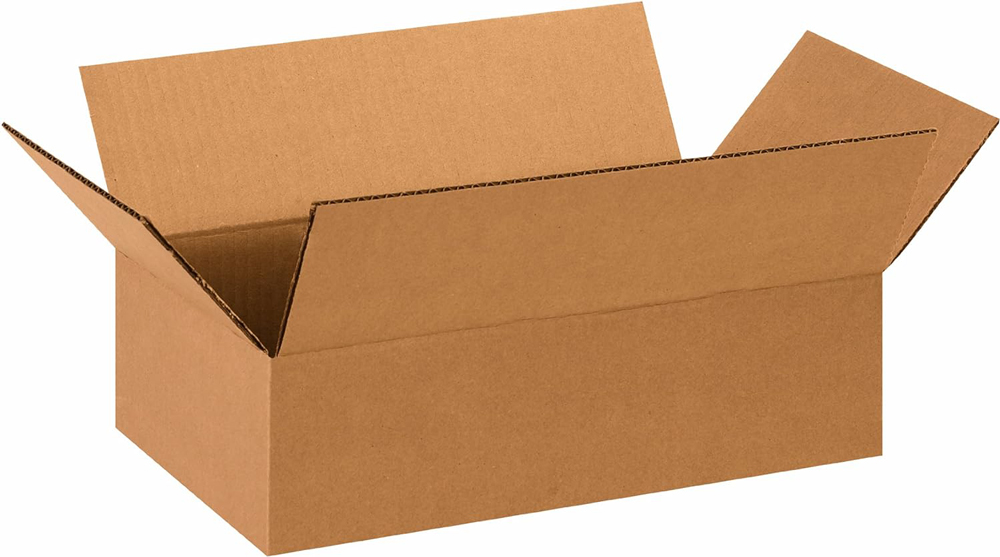 14 x 8 x 4 Corrugated Flat Boxes