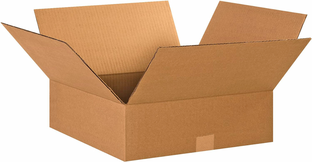 15 x 15 x 5 Corrugated Flat Boxes