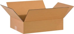16" x 12" x 4" Flat Cardboard Boxes
