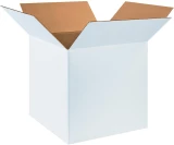 White 18 x 18 x 18 Cardboard Boxes