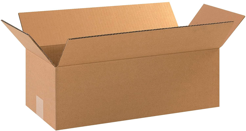 Kraft 18 x 8 x 4 Standard Cardboard Boxes