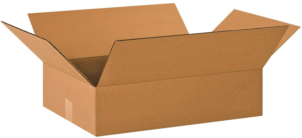 20 x 14 x 4 Corrugated Flat Boxes