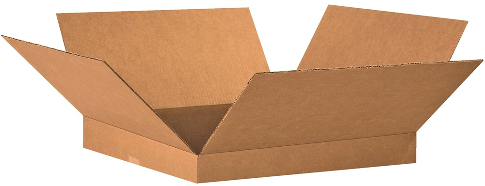20 x 20 x 2 Corrugated Flat Boxes