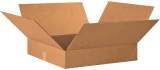 Kraft Flat 20 x 20 x 4 Cardboard Boxes