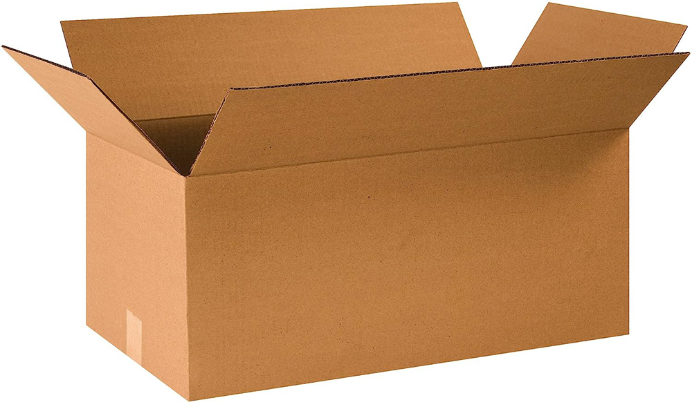Kraft 24 x 12 x 10 Standard Cardboard Boxes