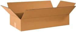 24" x 12" x 4" Flat Cardboard Boxes