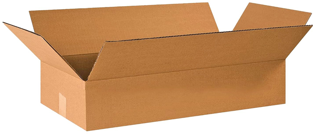24 x 12 x 4 Corrugated Flat Boxes