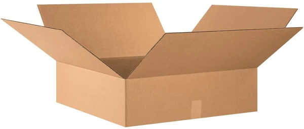 24 x 24 x 7 Flat Cardboard Boxes Flat Kraft 24 x 24 x 7 Cardboard Boxes