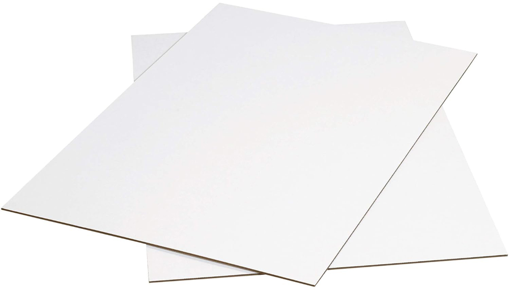 24 x 36 White Corrugated Sheets 5/Bundle S-15058