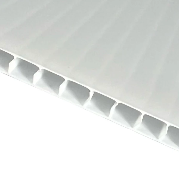 Corrugated 24 x 36 White Plastic Sheets Corrugated 24 x 36 White Plastic Sheet