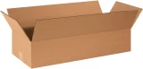 Kraft 24 x 8 x 4 Standard Cardboard Boxes