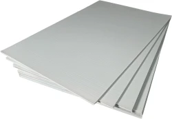 24" x 36" White Corrguated Plastic Sheets