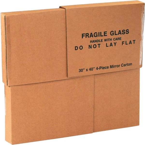 30 x 40 x 3.5 Mirror Cardboard Boxes 30x40x3.5 Mirror Boxes