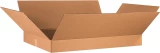 Flat 36 x 24 x 4 Cardboard Boxes