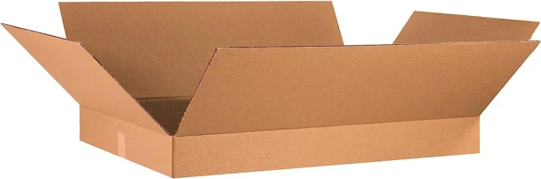 36 x 24 x 4 Flat Cardboard Boxes Flat 36 x 24 x 4 Cardboard Boxes