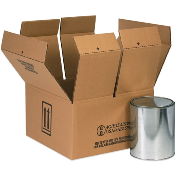 4 - 1 Quart Haz Mat Box 4 - 1 Quart Haz Mat Box