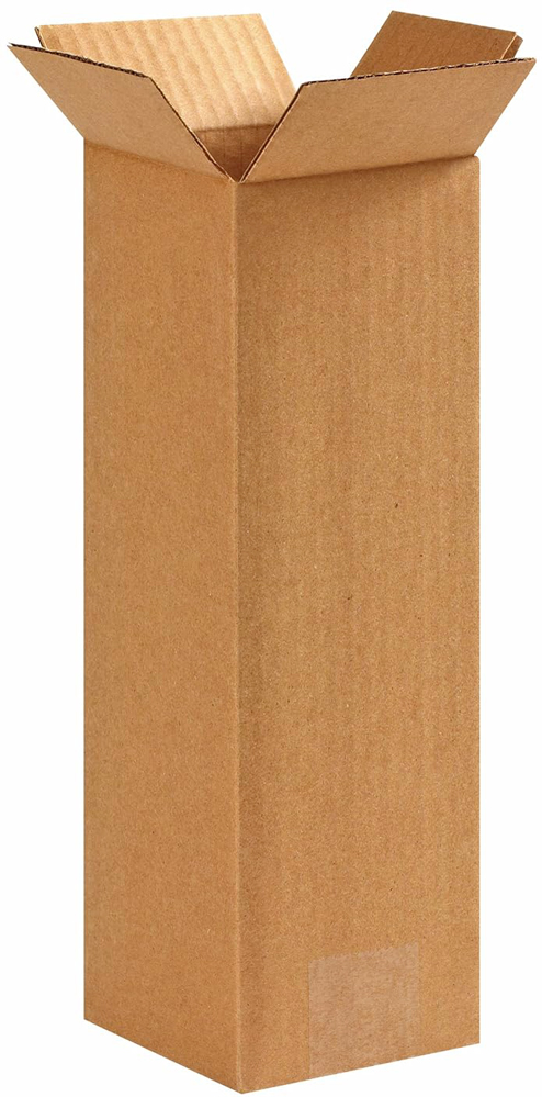 4 x 4 x 12 Tall Cardboard Boxes 4x4x12 Corrugated Tall Boxes
