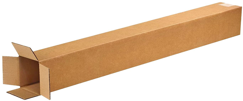 4 x 4 x 36 Corrugated Tall Boxes